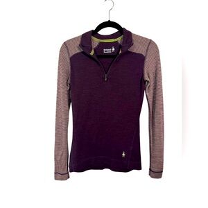 SOLD 🚨 Smartwool Women's Classic Thermal Merino Base Layer 1/4 Zip